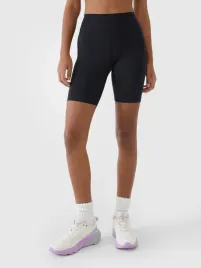 kolarki-damskie-4f-sportowe-legginsy-spodenki-krotkie-treningowe-czarne-m