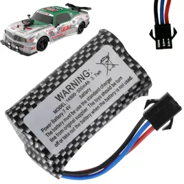 akumulator-bateria-pakiet-do-aut-rc-500-mah-74v-z-wtyczka-sm-3p-14500