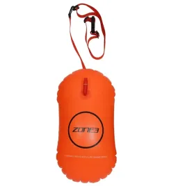 bojka-asekuracyjna-do-plywania-zone3-tow-float-orange-pomaranczowa