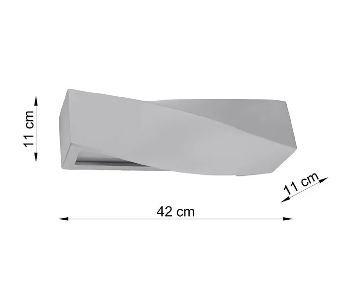 sollux-kinkiet-sigma-e27-szary-dlugosc-wysokosc-11-cm