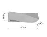 sollux-kinkiet-sigma-e27-szary-dlugosc-wysokosc-11-cm