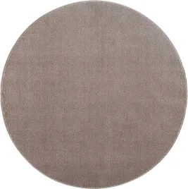 fashion4home-dywan-z-krotkim-wlosiem-okragly-o120-cm-bezowy