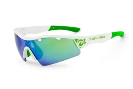 okulary-rowerowe-accent-stingray-bialo-zielone