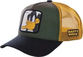 czapka-z-daszkiem-bejsbolowa-capslab-looney-tunes-kaczor-daffy-duck-trucker
