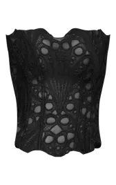 prettylittlething-gorset-czarny-rozmiar-34