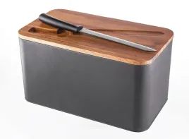 chlebak-z-deska-altom-design-initio-bezowy-czarny-metal