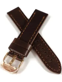 brazowy-pasek-do-zegarka-vostok-almaz-22-mm