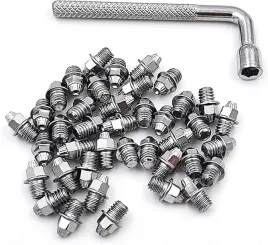 onipax-sruby-pedal-rower-sruba-m4-x-7mm-40-szt-worek-z-1-kluczem-srebrny