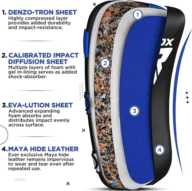 ochraniacz-rdx-arm-pad-curve-czarny-bialy-niebieski-kolor-niebieski