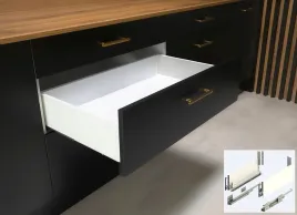 szuflada-hafele-matrix-s-slim-3d-biala-350-mm-wysoka-h167-cichy-domyk-35-kg