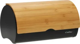 chlebak-zestaw-cook-line-sabroso-czarny-stal