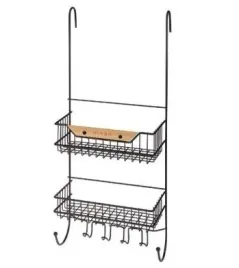 polka-zawieszana-pod-prysznic-stalowa-aspen-czarna-metalowa