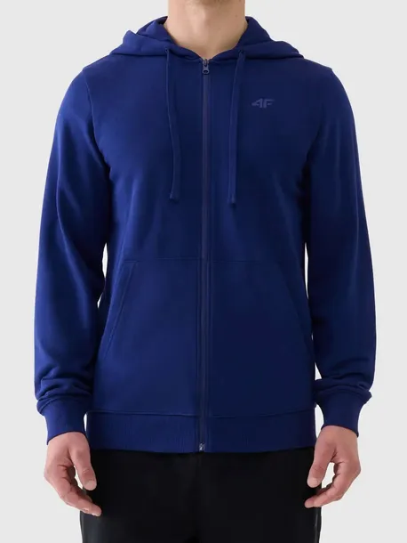 4f-bluza-rozpinana-meska-z-kapturem-4fwmm00tswsm1768-granatowy-material-dominujacy-bawelna