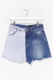 nasty-gal-spodenki-damskie-jeansowe-krotkie-bawelna-rozmiar-36