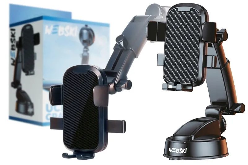 uchwyt-holder-do-samochodu-auta-na-telefon-szybe-kokpit-zaciskowy-automat-waga-z-opakowaniem-0-16-kg