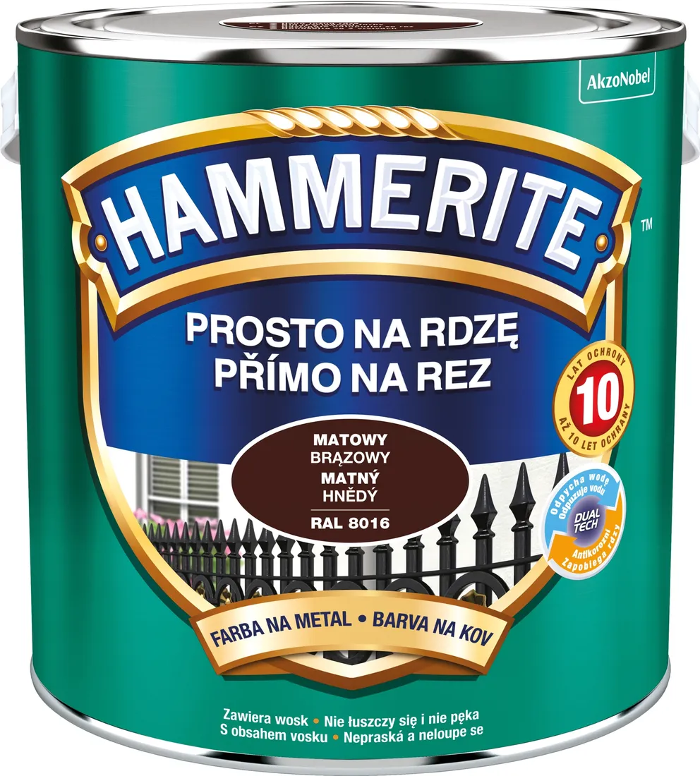 hammerite-farba-na-rdze-mat-brazowy-25l
