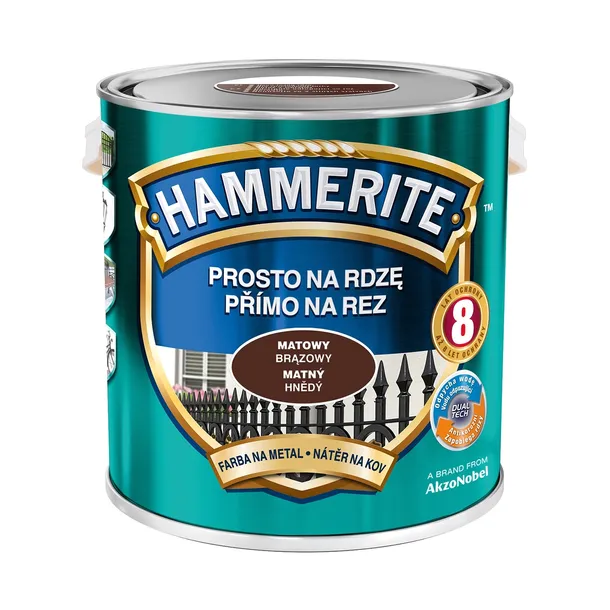 hammerite-prosto-na-rdze-25l-brazowy-mat-rodzaj-emalia