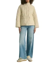 prosta-klasyczna-bezowa-pikowana-kurtka-stojka-zatrzask-zamek