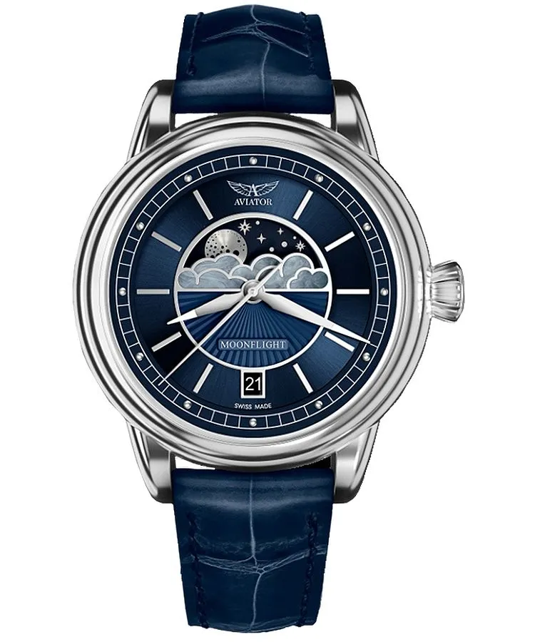 zegarek-damski-aviator-douglas-moonflight