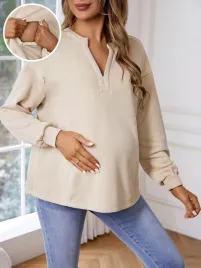 bezowa-gladka-bluzka-ciazowa-i-do-karmienia-zamek-dekolt-v-shein-38