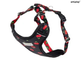 amiplay-szelki-dla-psa-discovery-behappy-m-cherry