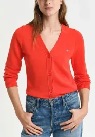 gant-sweter-damski-pomaranczowy-prosty-do-bioder-rozmiar-xxl