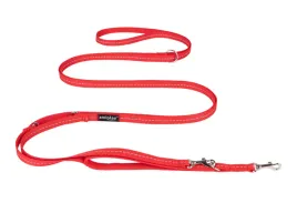 amiplay-smycz-przepinana-8in1-reflective-m-czerwona