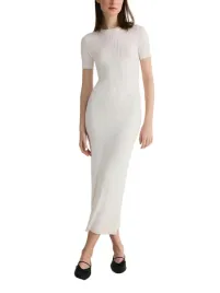 reserved-sukienka-ciazowa-midi-krotki-rekaw-bialy-rozmiar-l