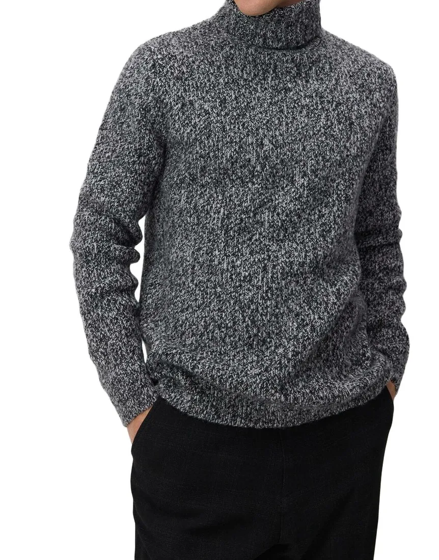 reserved-sweter-czarny-golf-rozmiar-l
