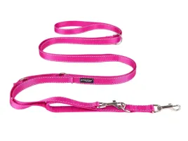 amiplay-smycz-przepinana-8in1-reflective-xl-rozowa