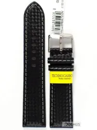 czarny-wodoodporny-pasek-do-zegarka-carbon-22-mm