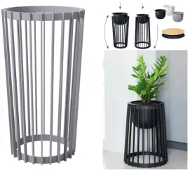 kwietnik-standy-2-platyna-24-30cm-wysokosc-54-cm