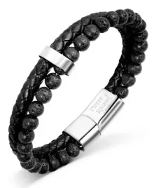 bransoleta-pierre-ricaud-pr657-5bl-meska-skorzana