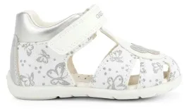 geox-sandalki-dzieciece-tkanina-bialy-rozmiar-22