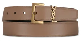 saint-laurent-pasek-brazowy-kobieta