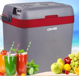 torba-chlodzaca-dms-33l-thermoelektryczna-szaro-czerwona-12-24v