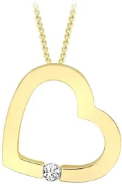 carissima-gold-naszyjnik-serce-diament-zloto-375