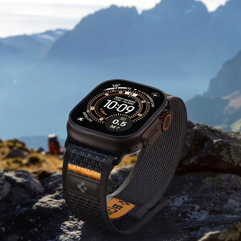 pasek-spigen-do-apple-255mm-pomaranczowy