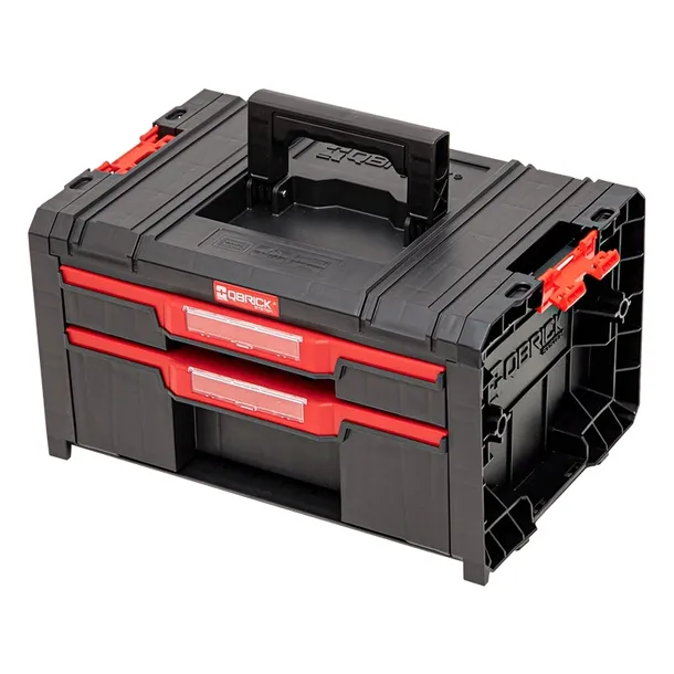 skrzynka-z-szufladami-qbrick-system-pro-2-0-drawer-2-toolbox-basic-waga-z-opakowaniem-0-01-kg-pojemnosc-4-5-l
