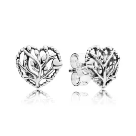 kolczyki-srebrne-925-pandora-klasyczne-sztyft-serce
