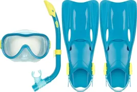 zestaw-do-nurkowania-waimea-mililani-junior-niebieski-maska-pletwy-fajka