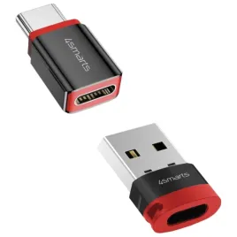 adapter-4smarts-data-blocker-usb-c-do-usb-a-usb-c-czarny-2szt