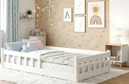 lozko-dzieciece-biale-80x180-ze-stelazem-d1-drewniane