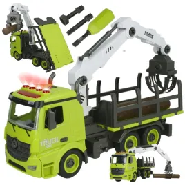 zestaw-konstrukcyjny-stator-ciezarowka-zielona-z-dzwigiem-i-efektami-led