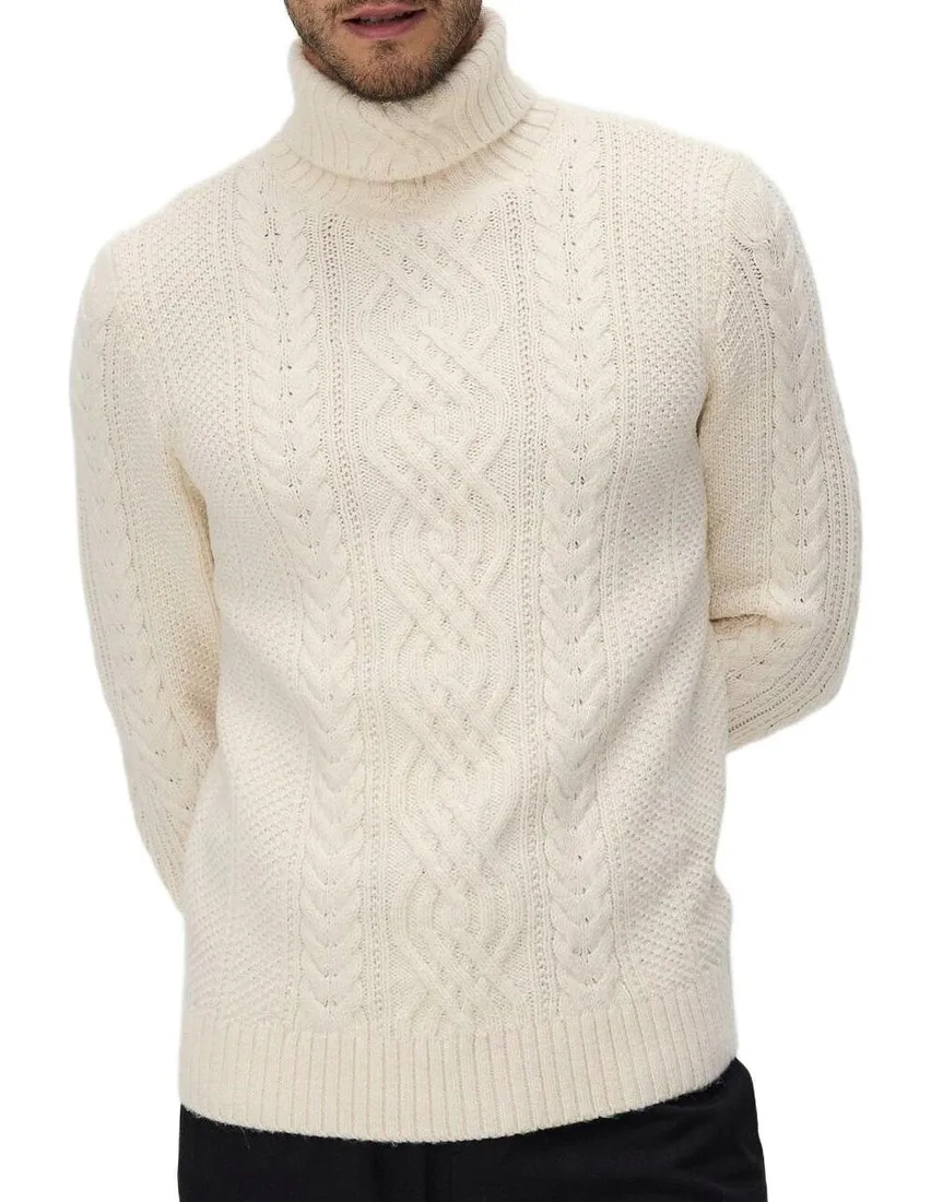 reserved-sweter-bialy-golf-rozmiar-xl