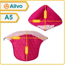 akcesoria-hobby-horse-a5-derka-pikowana-rozowa-futerko-nauszniki-komplet