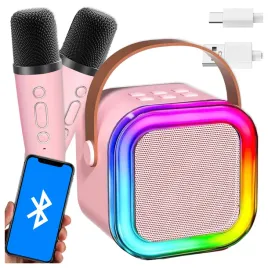 mini-zestaw-do-karaoke-2-szt-mikrofony-glosnik-bezprzewodowy-dla-dzieci