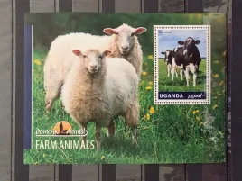 znaczki-fauna-zwierzeta-hodowlane-uganda-czysty-zn22