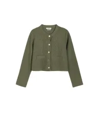 reserved-sweter-damski-zielony-klasyczny-do-pasa-rozmiar-xs