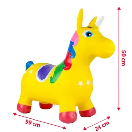 duzy-konik-gumowy-do-skakania-skoczek-jednorozec-z-pompka-zolty-dla-dzieci